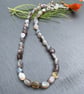 Botswana Agate Tumble Stones & Sterling Silver Necklace - Image 6