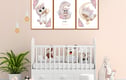 Personalised Baby/Children's Prints for Nursery/Bedroom 