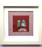 Handmade Christmas Bird Framed Art, Festive Keepsake Gift - Image 4