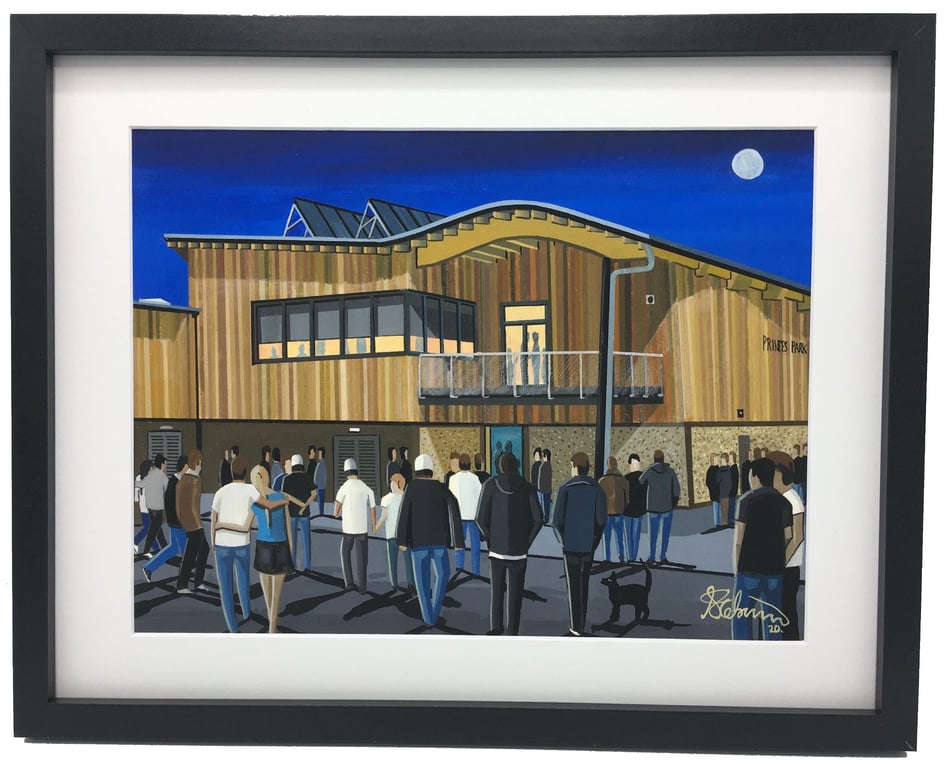Dartford, Framed & Unframed Art Print Football Club FC, Princes Pk Stadium Gift