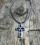 Blue Cross Pendant - Image 1