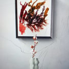 Real seaweed art