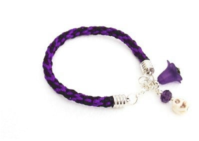 Hand Braided Kumihimo Bracelet