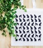Black Cats Tote Bag Gift for Cat Lover shopping bag shoulder bag cat fabric      - Image 6