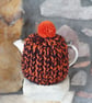 Tea Cosy, Cozy, Tea Pot Cover, Suki, For Life Stump Compatible, Hand Knitted - Image 1