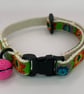 Cheerful Green Cat Collar - Image 2