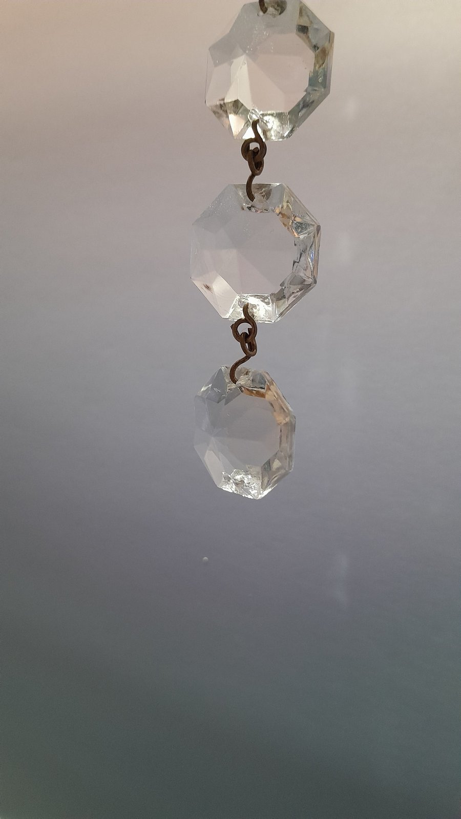 Vintage Chandelier small crystals