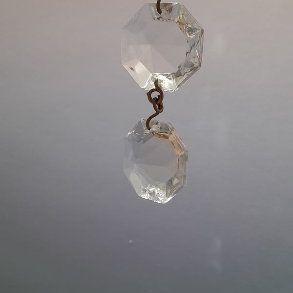 Vintage Chandelier small crystals
