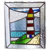 Lighthouse Suncatcher Stained Glass Picture 013