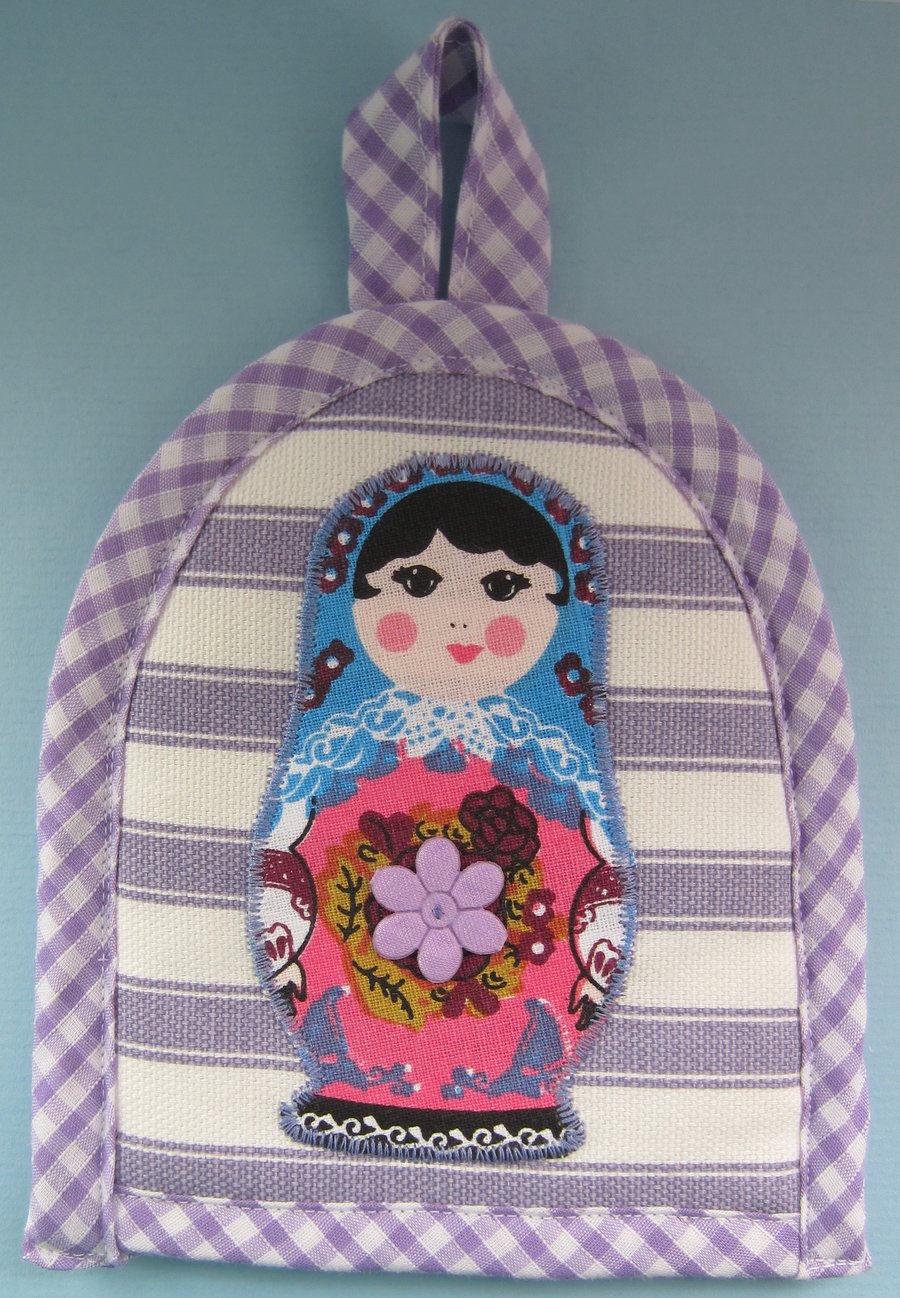 Russian Doll Egg Cosy
