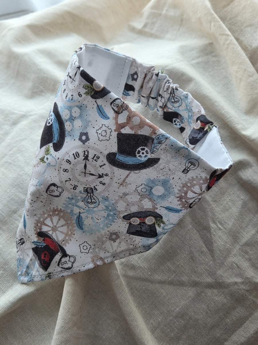 Image of Elasticated slip-on Dog Bandana - Size M