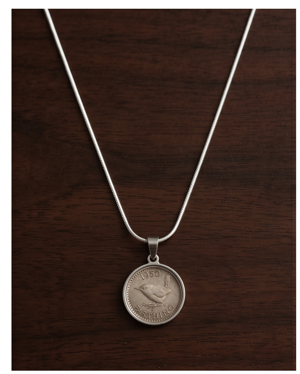 Lucky Farthing Necklace 1950 