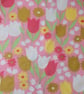 Fun PINK MAGENTA RETRO Tulip Floral Lampshade in 60s 70s Vintage fabric - Image 6