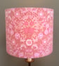 Sweet Sugar Pink Floral Daisy Chain Pat Albeck  vintage fabric Lampshade option