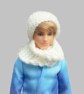 KNITTING PATTERN PDF White Set for Doll - Image 1