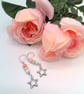 Pastel Marble Crystal, Chain & Stars Jewellery Set, Gift for Her, Mother's Day  - Image 3
