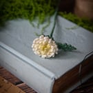 Chrysanthemum Crochet Bookmark - Petite Edition