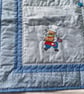 Nursery Rhyme Quilt. Eye-spy, Toddler bed cover, Play mat, Travel Cot, Camping. - Image 2