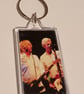 Status Quo Rick Parfitt and Andy Bown Musicians Photography Small Keyring