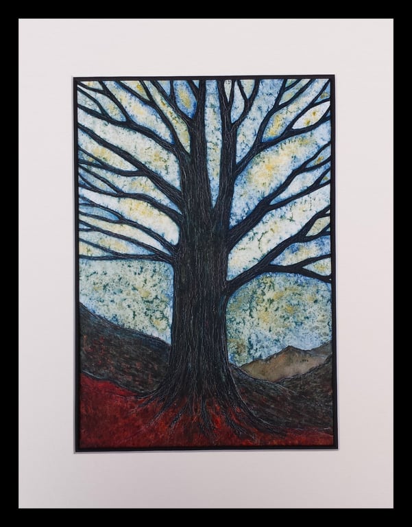 Autumn Stillness, an original painting