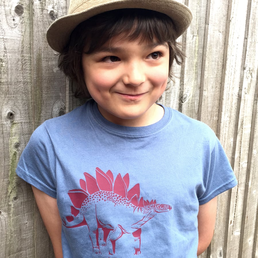 STEGOSAURUS Kids T shirt