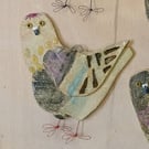 Pinky - Ceramic pigeon hanging decoration