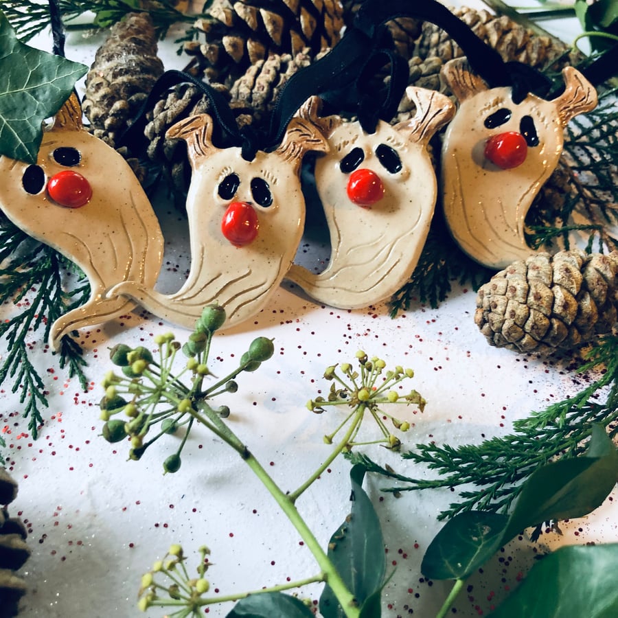 Gothic Christmas, Rudolf ghost , gothic ghosts