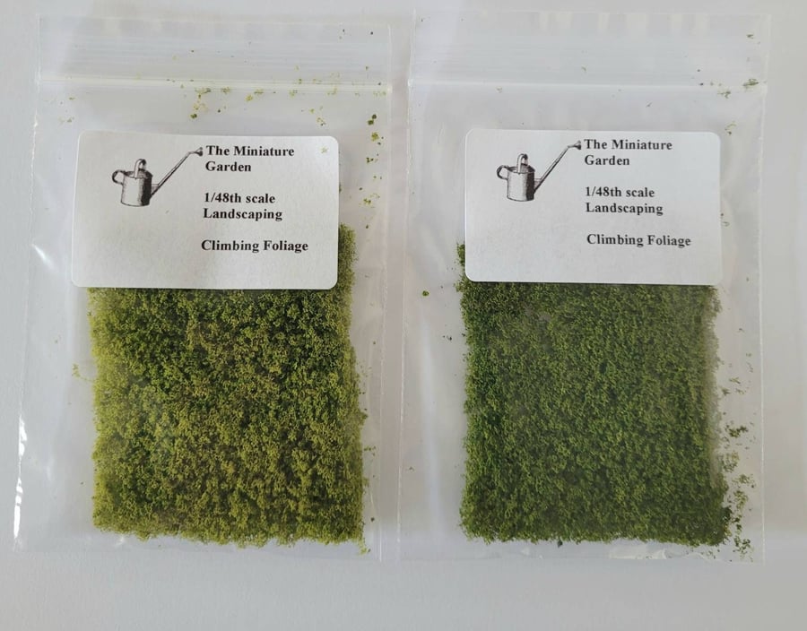 Climbing Foliage for 48th scale climbing plants and landscaping