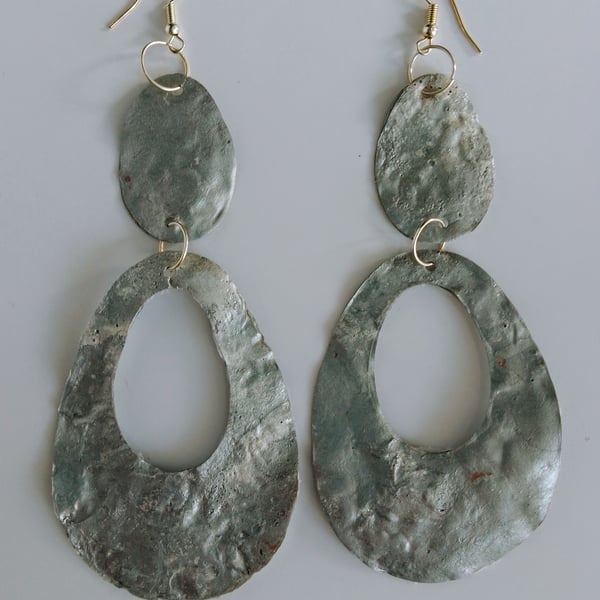 Gorgeous Silver Colour Earrings - Extremely Lightweight!