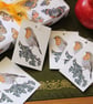 Robin Gift Tags - Set of 12 Hang Tags for Gifts and Presents - Image 4