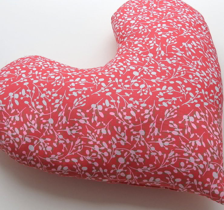 Cardiac Pillow. Big Heart surgery pillow. Folksy