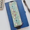  Elasticated pencil case for cover of book diary journal Strawberry Thief