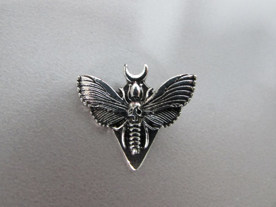 Deaths Head Moth Jewellery Tibetan Charm