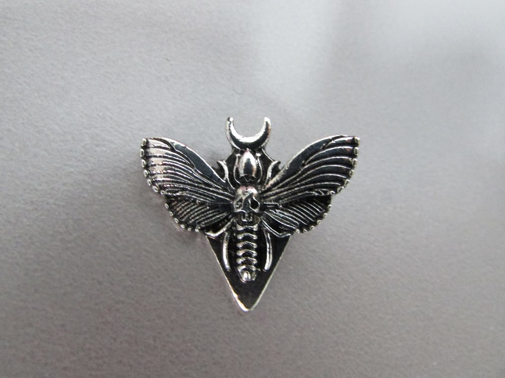 Deaths Head Moth Jewellery Tibetan Charm