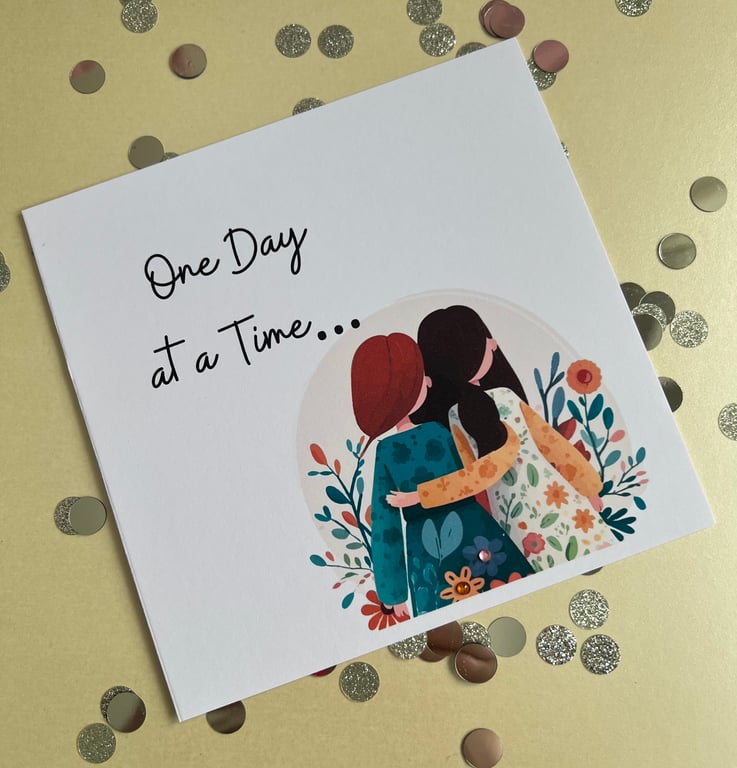 Sympathy card - Support Card