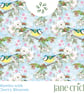 Bluetit and Cherry Blossom Ceramic Mug - matching Coaster option - Image 10