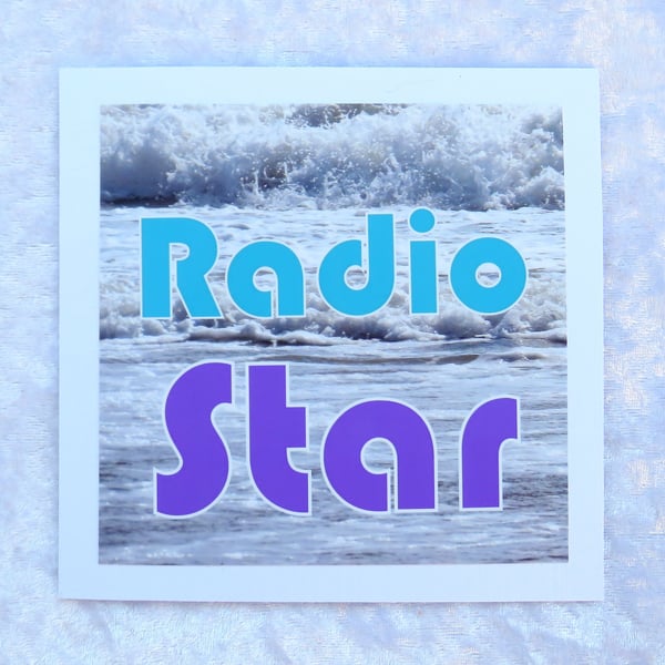 Radio Star, cancer treatment card