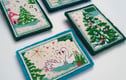 Christmas brooches