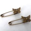 butterfly brooch pins