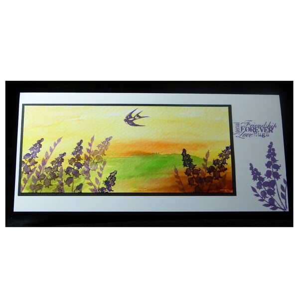 Purple Bells and Swallow (GEN363)