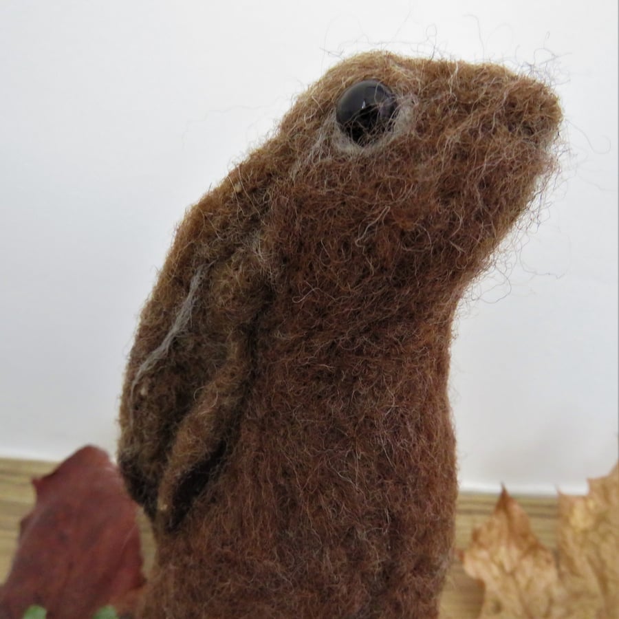 wool felt hare
