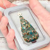 Christmas tree in a tin, Christmas decoration, hanging decoration