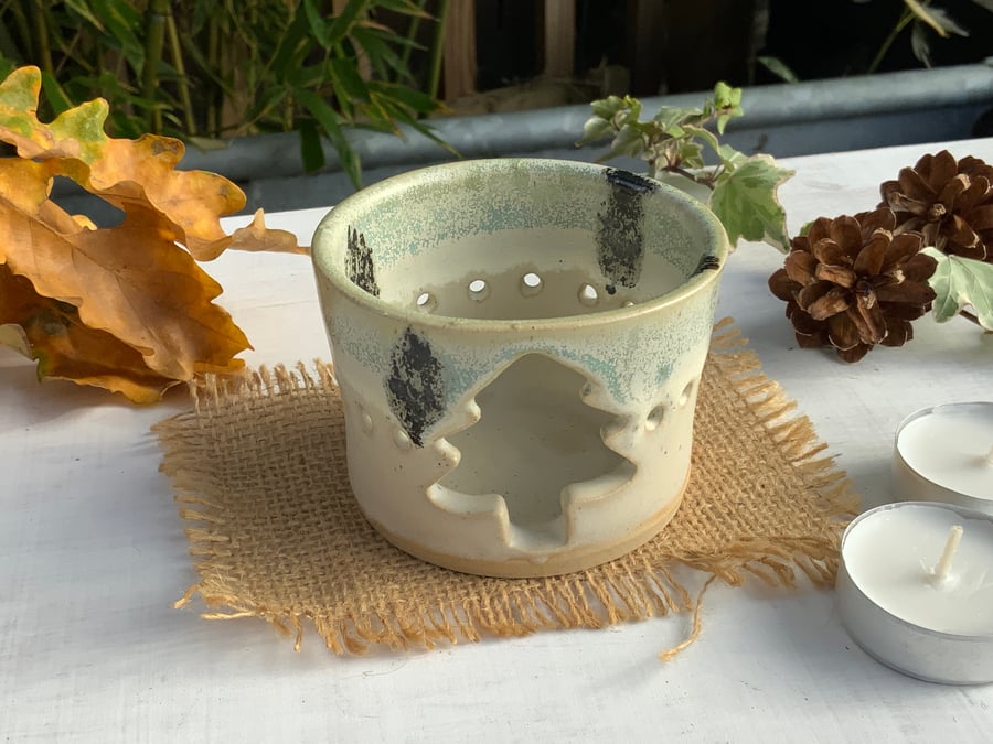 Christmas Tree Tealight Holder 
