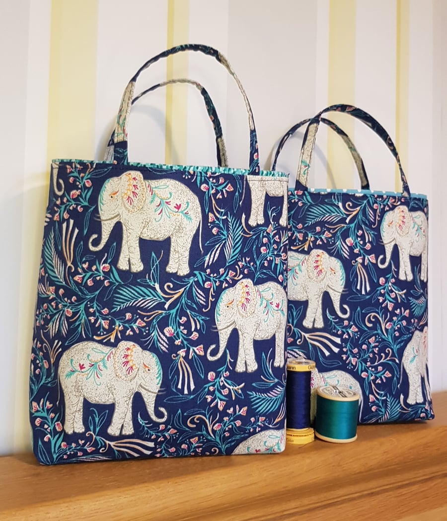 Gift bag, elephants 