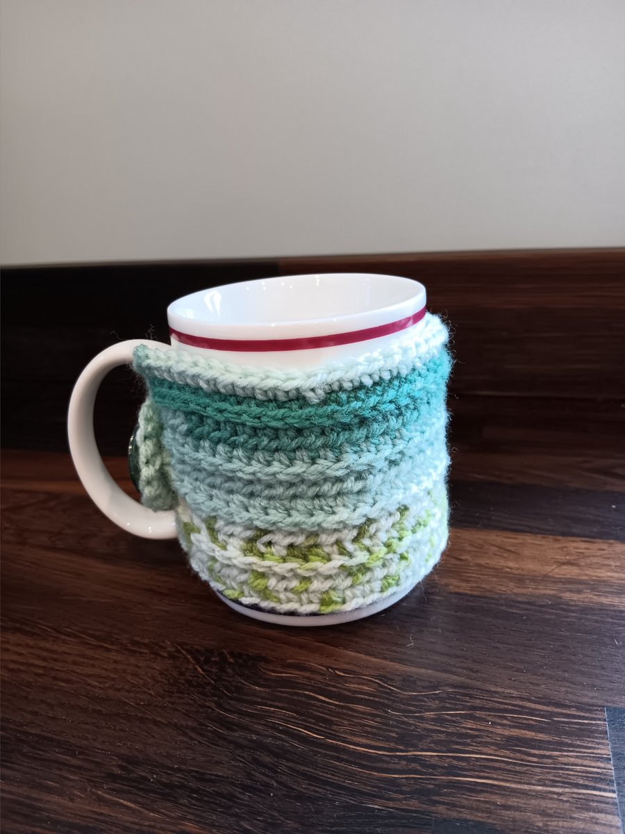 Handmade Crochet Mug Cosy