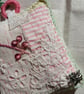 The slow-stitched lavender sachet with a flower charm - Image 5