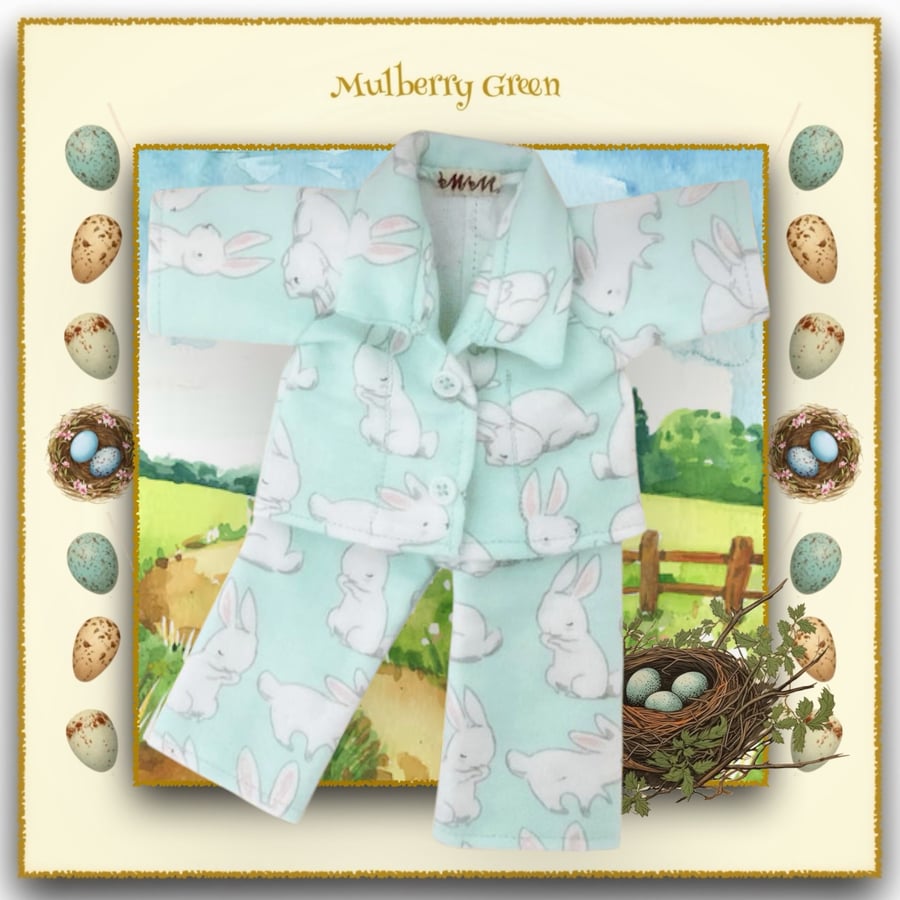 Brushed Cotton Bunny Pyjamas