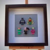  Batman & Robin Heroes and Villains frame.