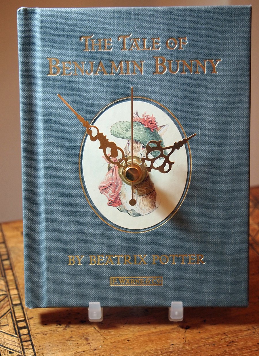 Benjamin Bunny book clock.