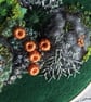 Hand embroidered mossy wall art - Image 4